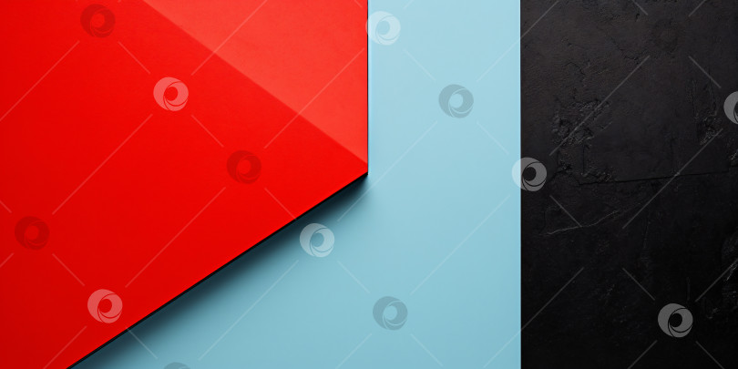 Скачать абстрактный фон с фигурами в стиле Баухауз. фотосток Ozero