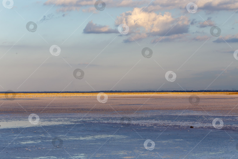 Скачать Соляные пруды на озере Сасык-Сиваш фотосток Ozero