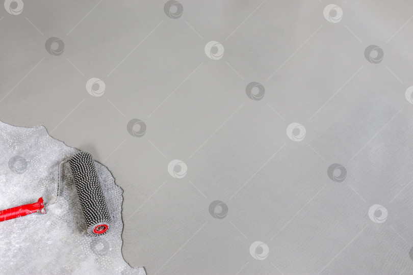 Скачать Ремонт и отделка полов с заливкой стяжки, мелкая глубина фотосток Ozero