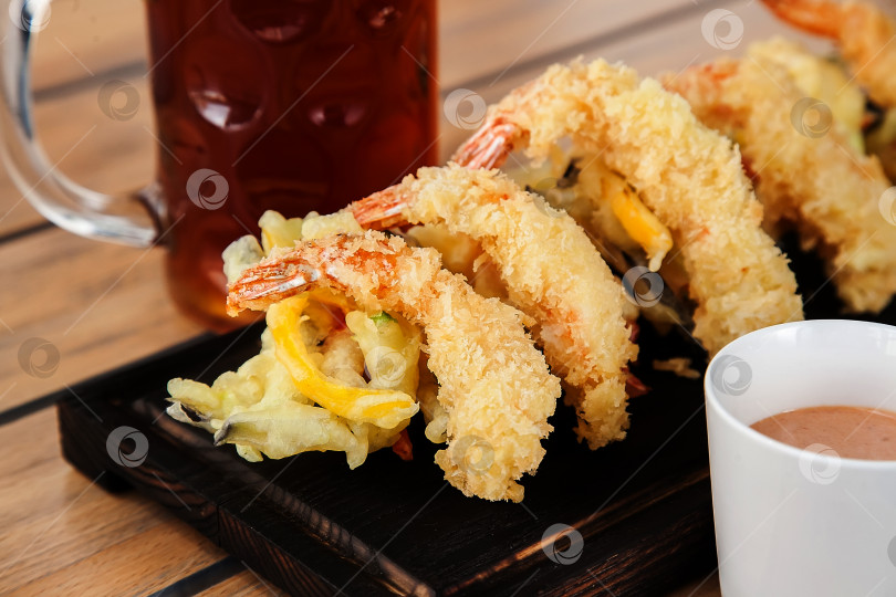 Скачать Креветки в кляре фотосток Ozero