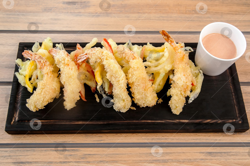 Скачать Креветки в кляре фотосток Ozero