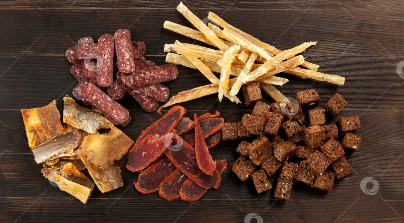 Скачать Разнообразные закуски к пиву фотосток Ozero