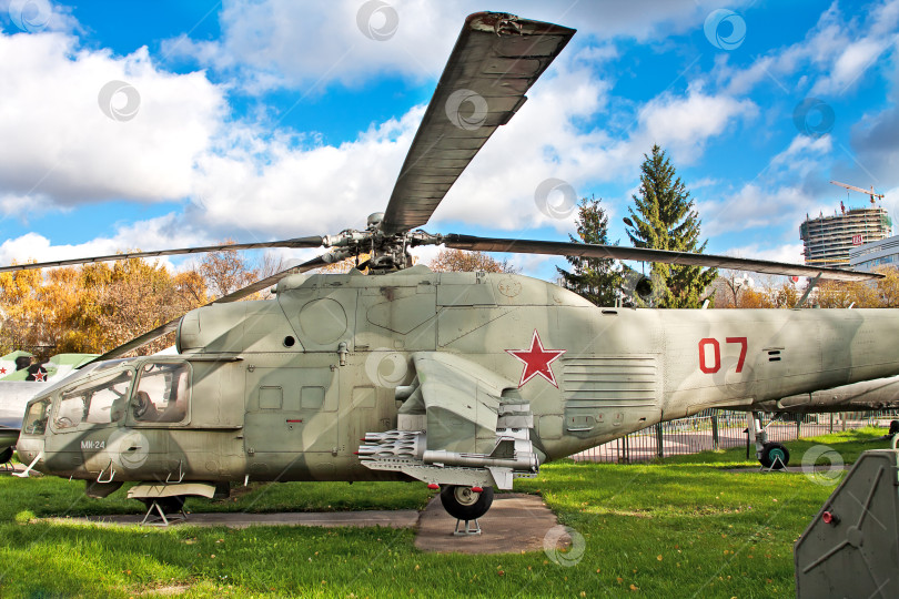 Скачать Вертолет - МИ 24 фотосток Ozero