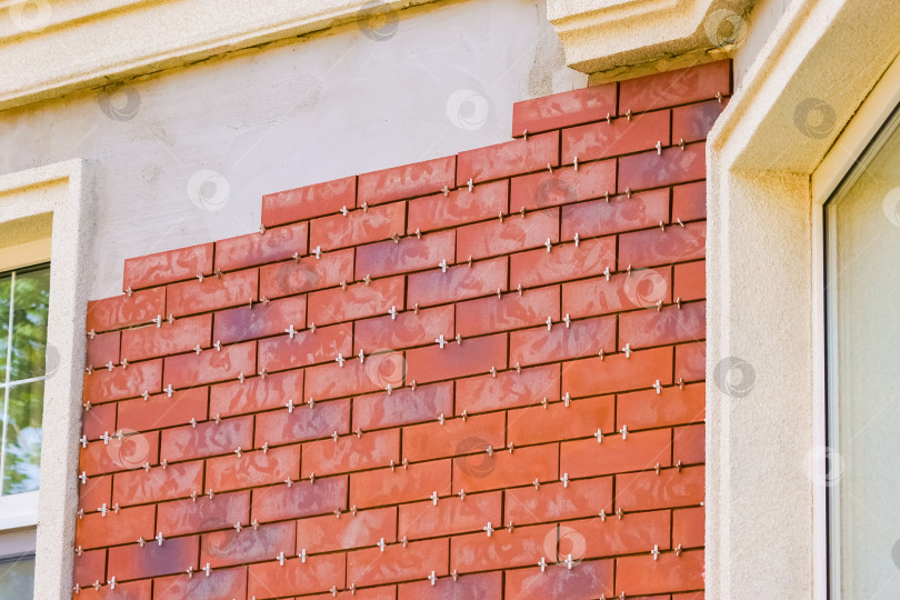 Скачать Клинкерные термопанели для отделки фасада дома фотосток Ozero