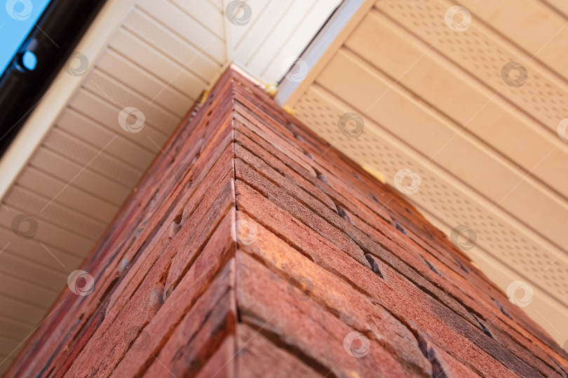 Скачать Клинкерные термопанели для отделки фасада дома фотосток Ozero