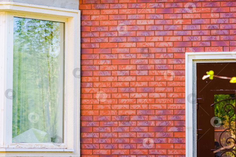 Скачать Клинкерные термопанели для отделки фасада дома фотосток Ozero