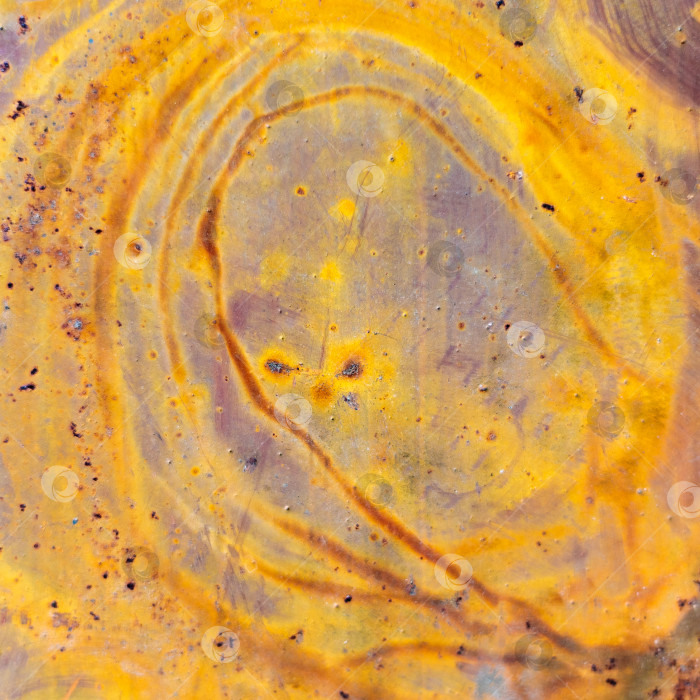 Скачать Ржавчина, сталь, фон. Отслаивается старая краска. фотосток Ozero