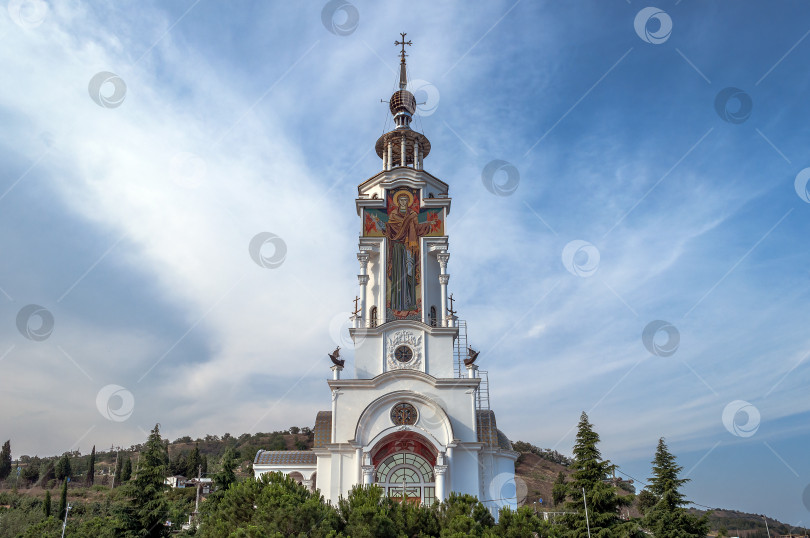 Скачать Церковь-маяк Николая Чудотворца фотосток Ozero