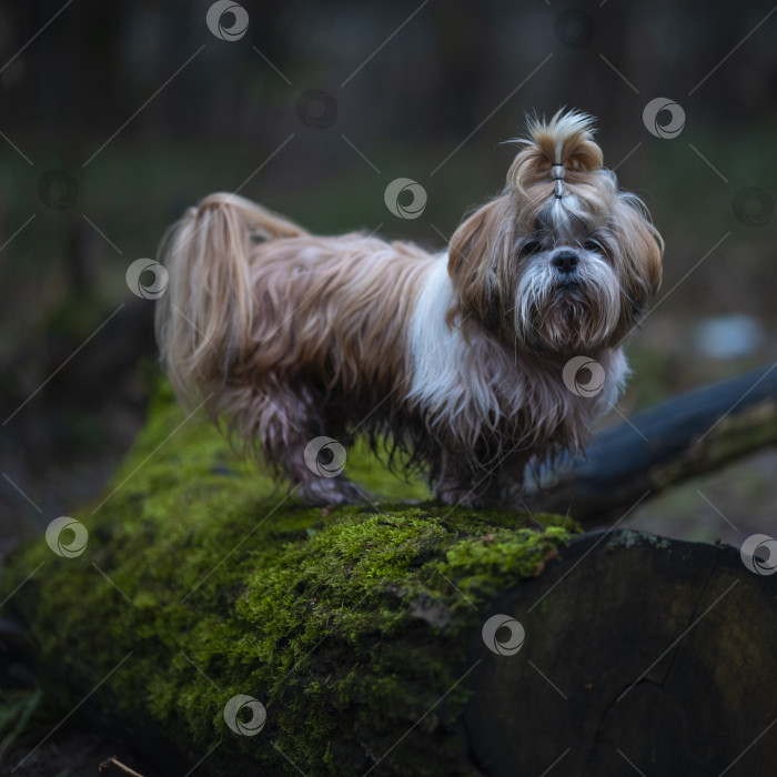 Скачать собака ши тцу фотосток Ozero