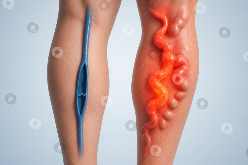 Скачать Варикоз вены фотосток Ozero