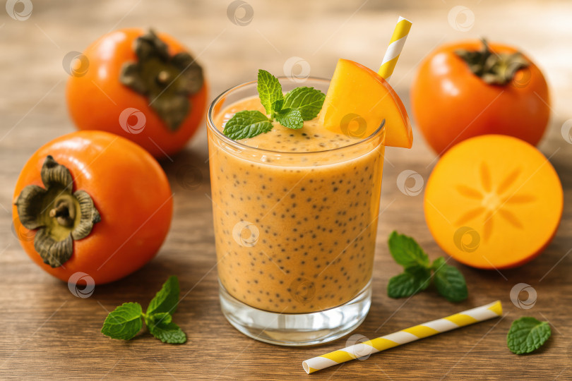 Скачать Хурма смузи фотосток Ozero