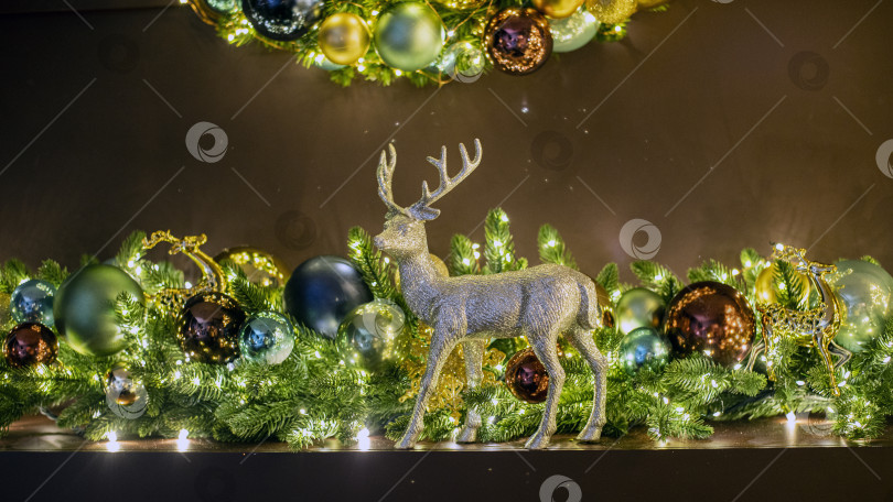 Скачать новогодняя открытка фотосток Ozero