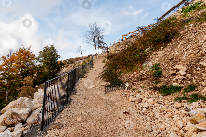 Скачать Панорама с горы Монтенегро Ловчен, смотровая площадка на вершине Которской канатной дороги фотосток Ozero