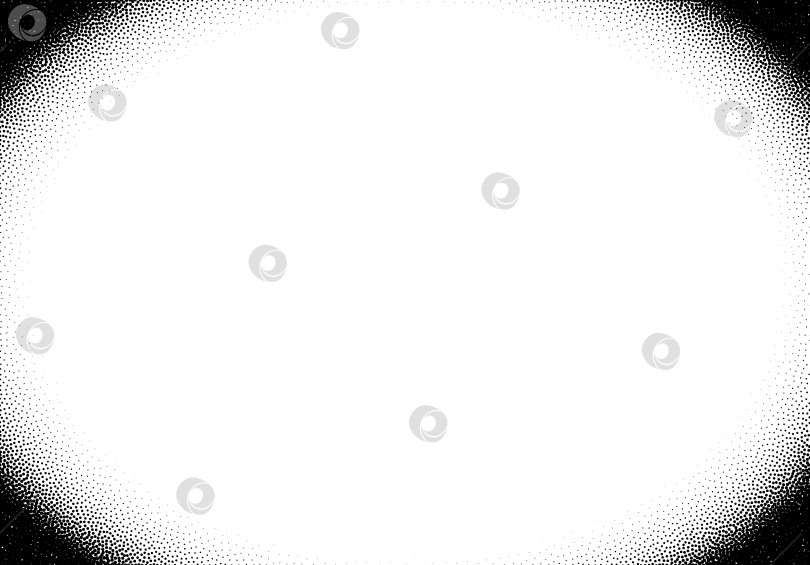 Скачать Градиентный фон с точечной обработкой, разбросанные черные и белые точечные рисунки фотосток Ozero