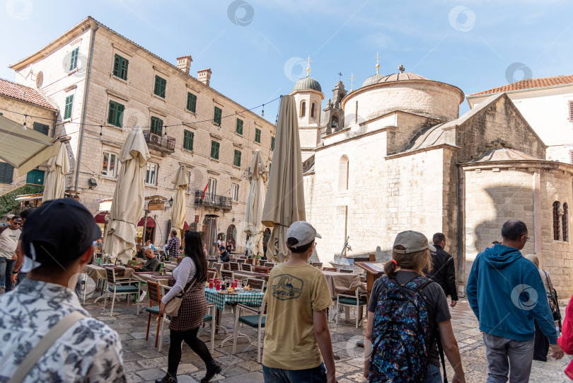 Скачать Котор, Черногория, 26 октября 2025 года, достопримечательность крепости в старой части города фотосток Ozero