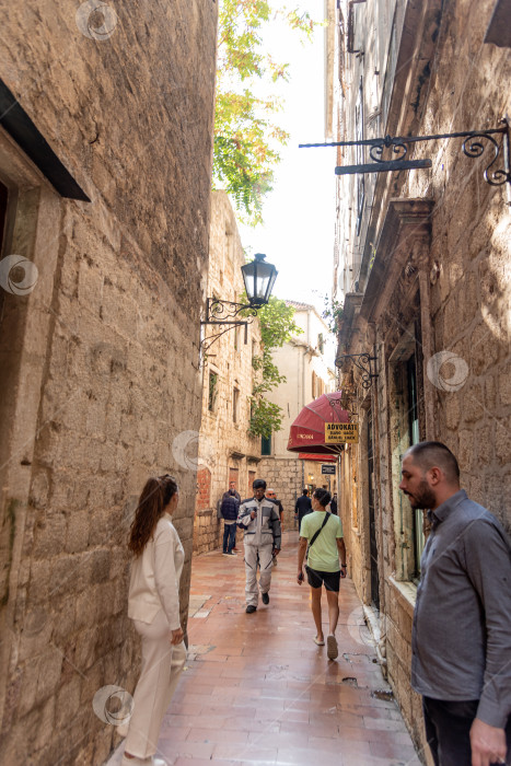 Скачать Котор, Черногория, 26 октября 2025 года, достопримечательность крепости в старой части города фотосток Ozero