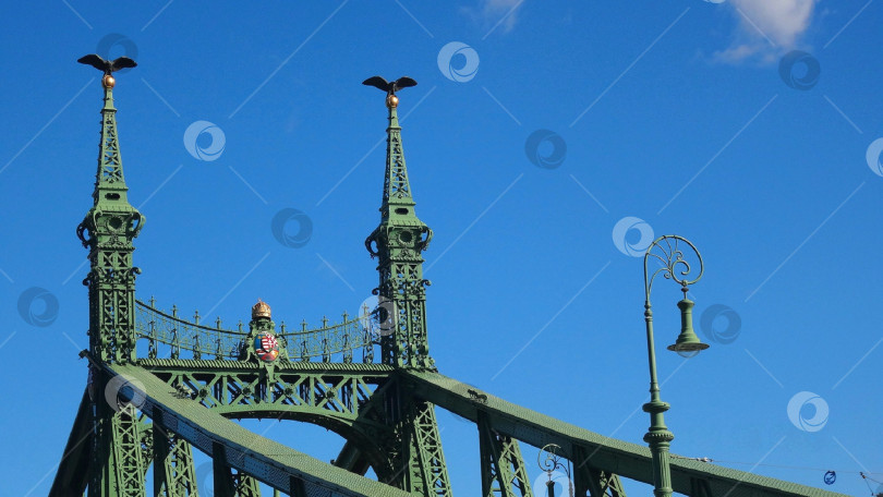 Скачать Мост Свободы в Будапеште, Венгрия фотосток Ozero