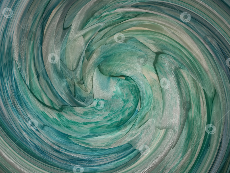 Скачать Шелковая ткань зеленоватых и голубых тонов фотосток Ozero