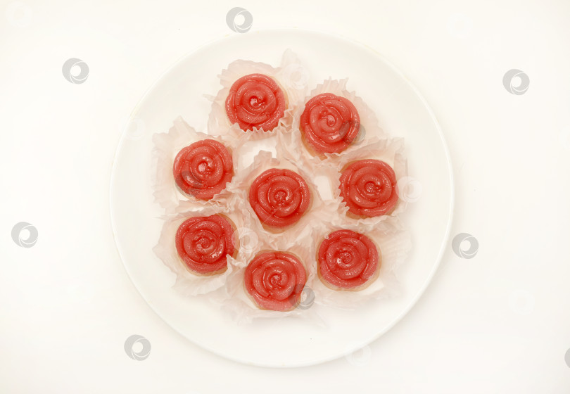 Скачать Апельсиновый мармелад. Сладкая закуска. Мармелад с разными вкусами и цветами. фотосток Ozero