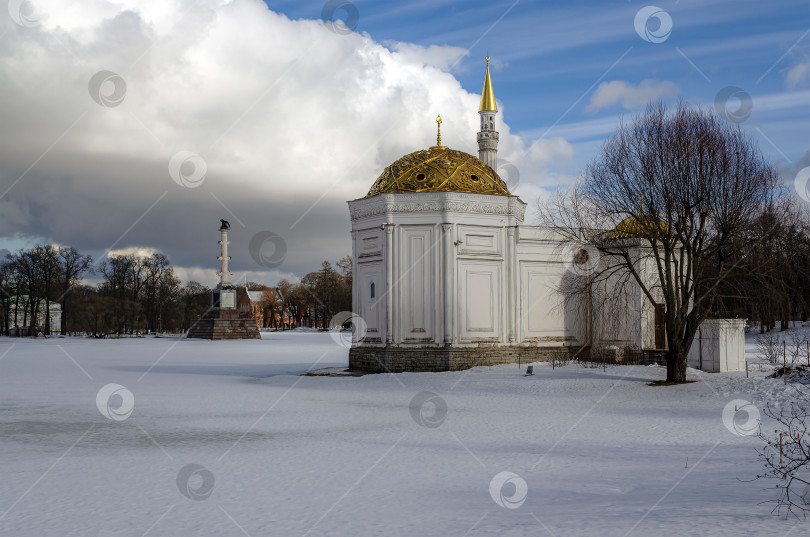 Скачать Зимний пейзаж фотосток Ozero