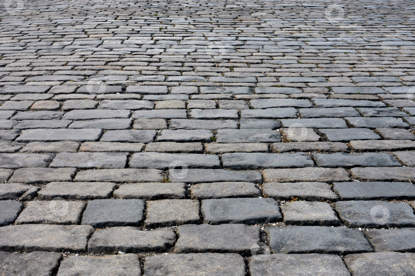 Скачать Каменная мостовая из натурального камня. фотосток Ozero