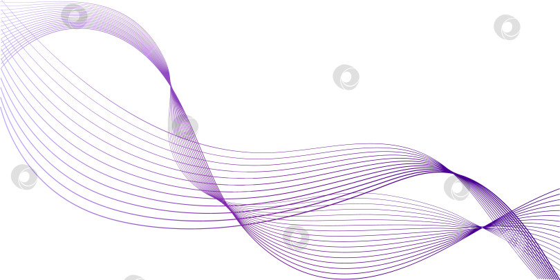 Скачать Изогнутые фиолетовые линии изящно переплетаются на белом фоне, образуя абстрактный дизайн, который вызывает ощущение движения и текучести. Идеально подходит для современной тематики фотосток Ozero