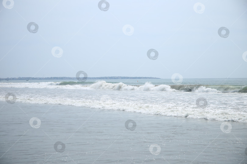 Скачать Пейзаж с морским пляжем фотосток Ozero