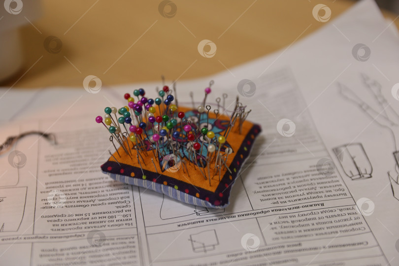 Скачать Подушка для булавок фотосток Ozero