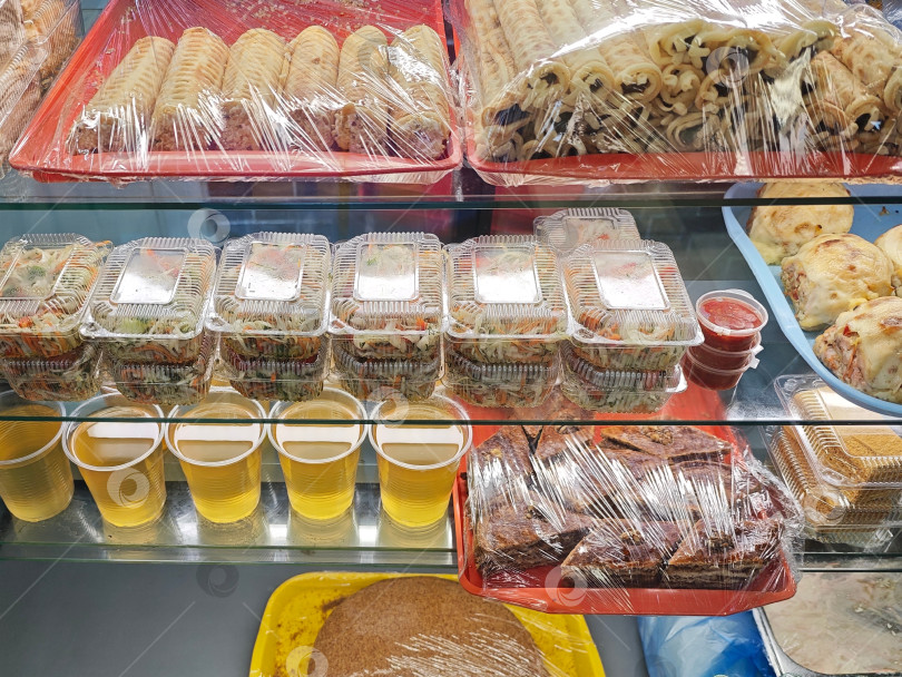 Скачать Витрина в кафе фотосток Ozero