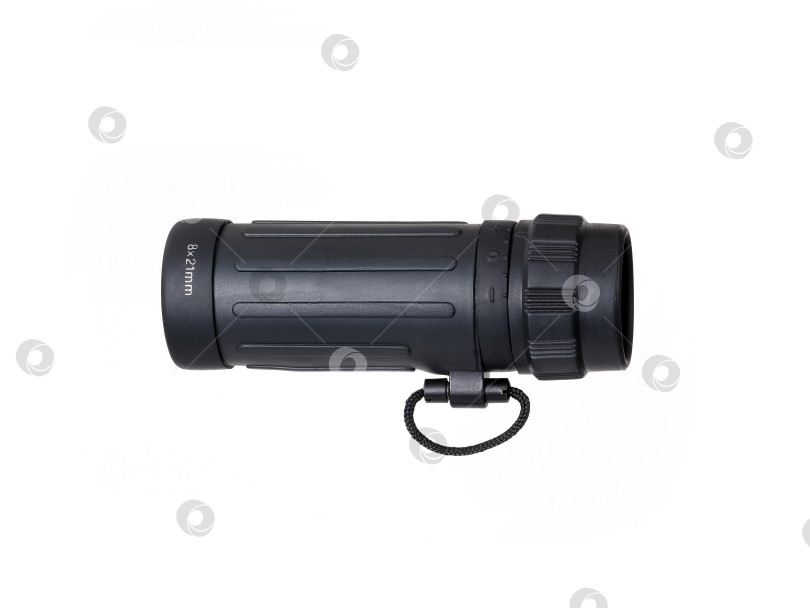 Скачать Туристический монокуляр, выделенный на белом фоне фотосток Ozero