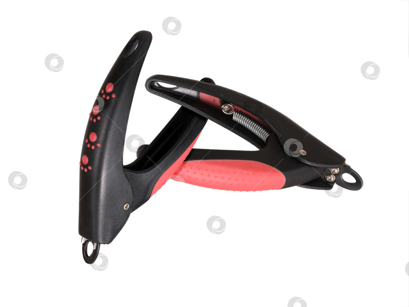 Скачать Домашние кусачки для ногтей, выделенные на белом фоне фотосток Ozero