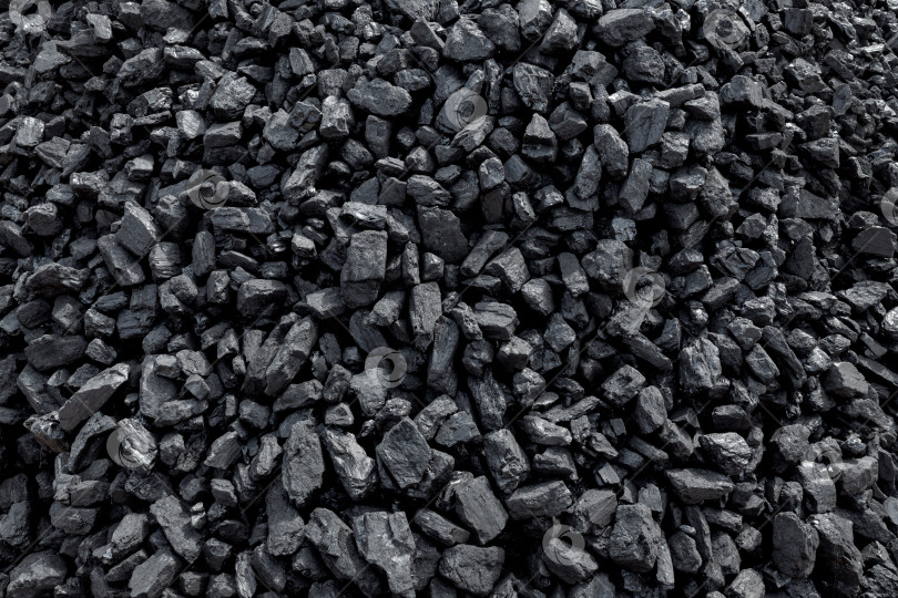 Скачать Черный уголь из шахты. Фон из каменной руды. фотосток Ozero