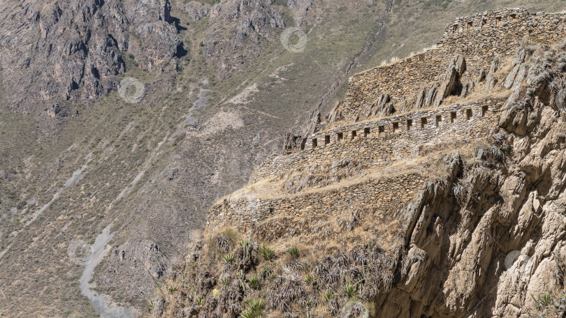 Скачать Руины древнего храма инков в Ольянтайтамбо. фотосток Ozero
