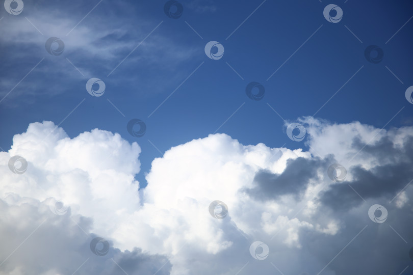 Скачать Пейзаж с видом на синее небо фотосток Ozero