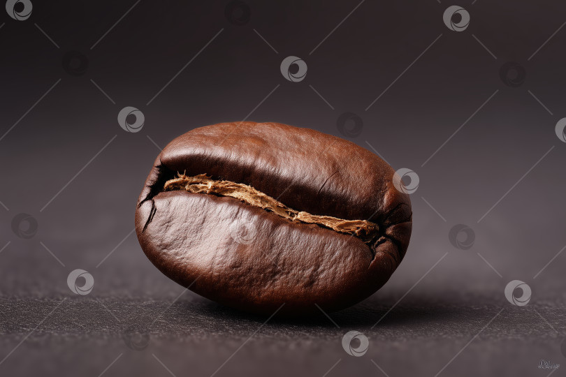 Скачать Кофейные зерна на темном фоне. фотосток Ozero