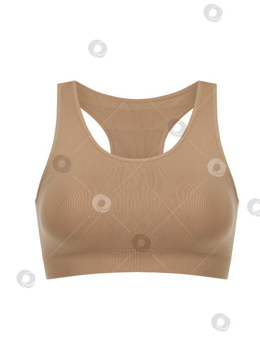 Скачать Спортивный коричневый топ на прозрачном фоне формата png фотосток Ozero