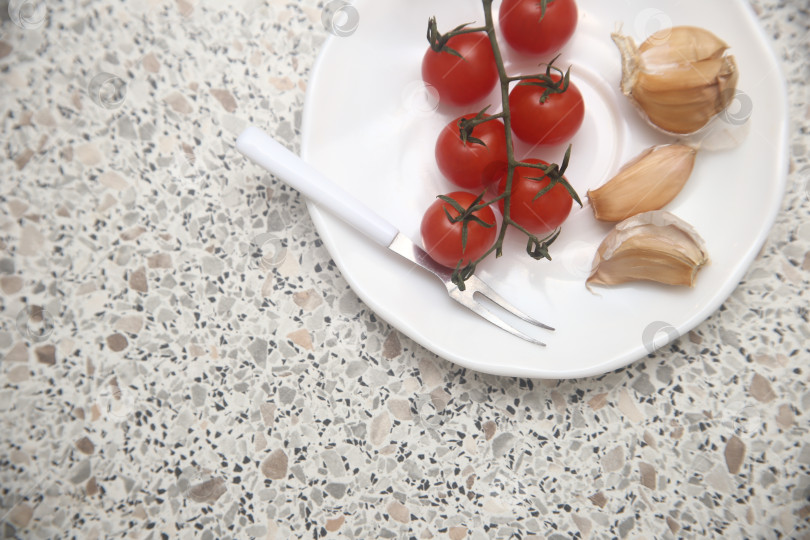 Скачать Помидоры черри красные фотосток Ozero