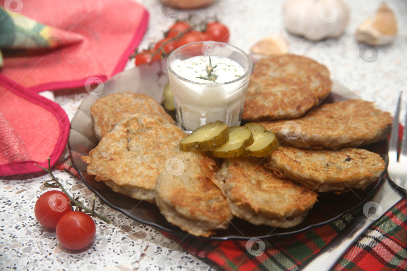 Скачать Жареные вкусные картофельные фотосток Ozero