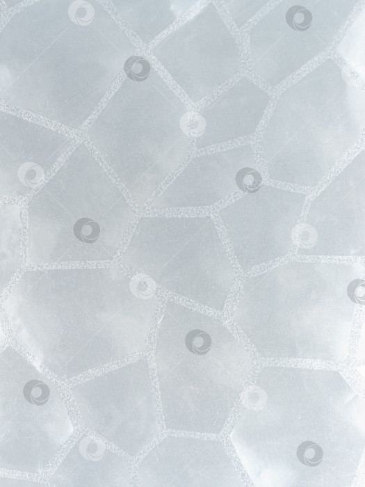 Скачать Белая геометрическая текстурированная занавеска для душа с рисунком фотосток Ozero