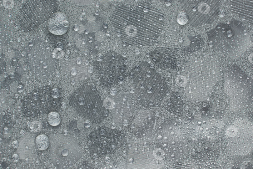 Скачать Текстурированный узор занавески для душа с каплями воды фотосток Ozero