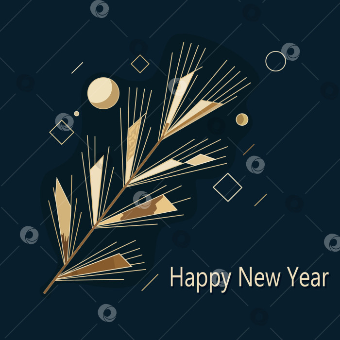 Скачать Елочная ветка фотосток Ozero