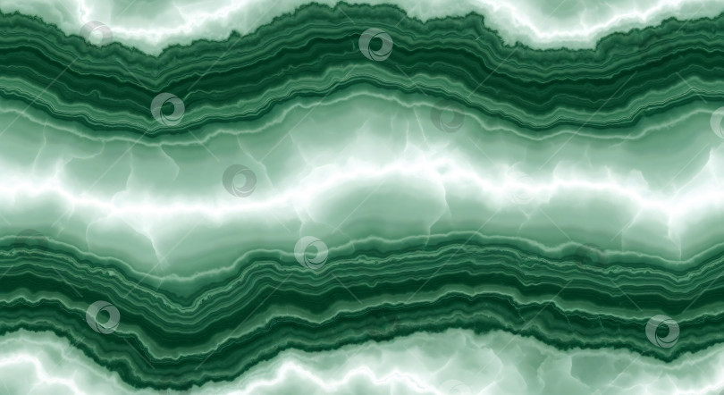 Скачать Текстура изумрудного и зеленого мрамора с белыми прожилками. Фон для баннеров из натурального камня, подходящий для роскошного дизайна, элегантных поверхностей или обоев. Современный абстрактный рисунок с четкой копией фотосток Ozero