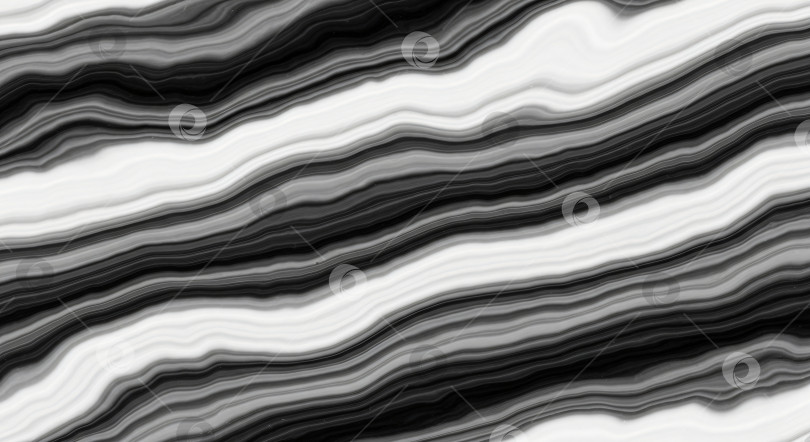 Скачать Текстура черного и белого мрамора. Фон для баннера из натурального камня, подходящий для роскошного дизайна, элегантных поверхностей или обоев. Современный абстрактный художественный узор с четкой копией фотосток Ozero