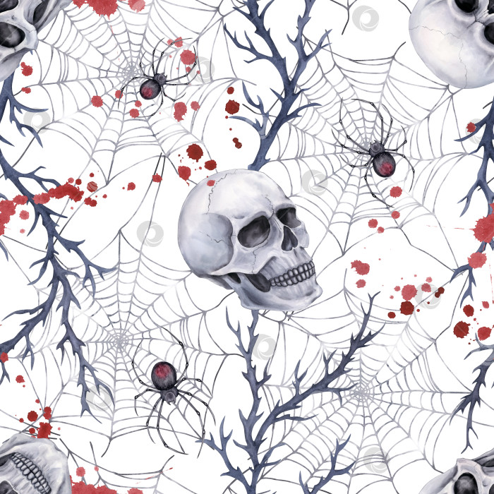 Скачать гранжевый фон с черепом фотосток Ozero