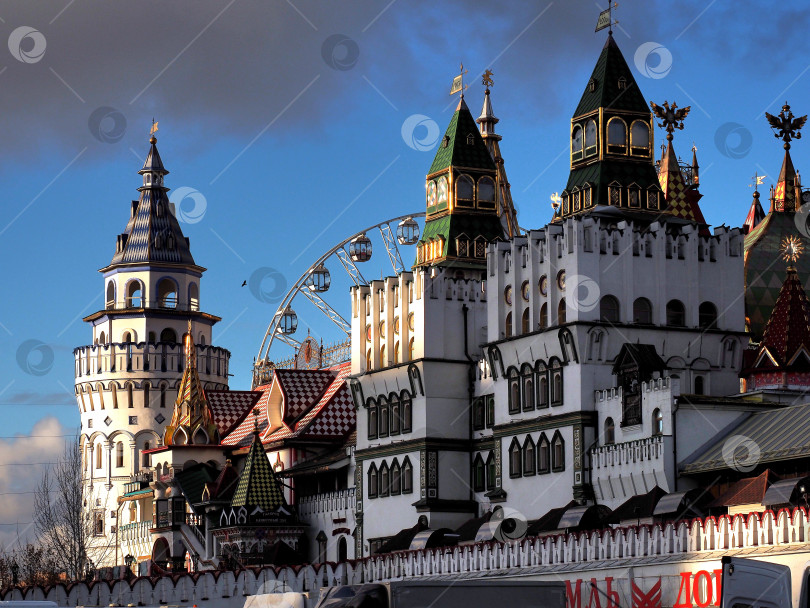 Скачать Измайловский кремль в Москве фотосток Ozero