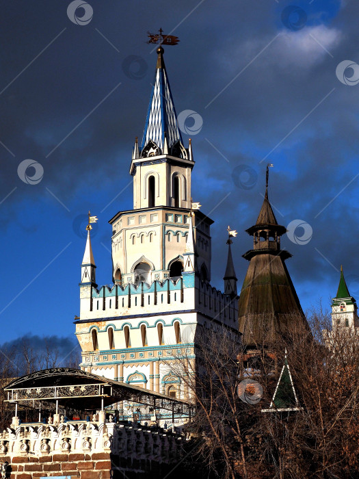 Скачать Башни Кремля в Измайлово фотосток Ozero