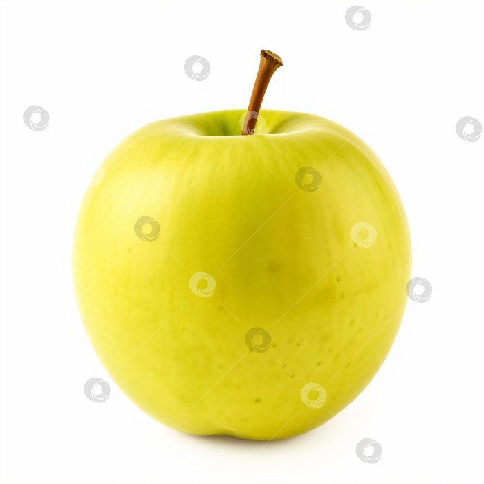 Скачать Жёлтое, спелое яблоко. фотосток Ozero