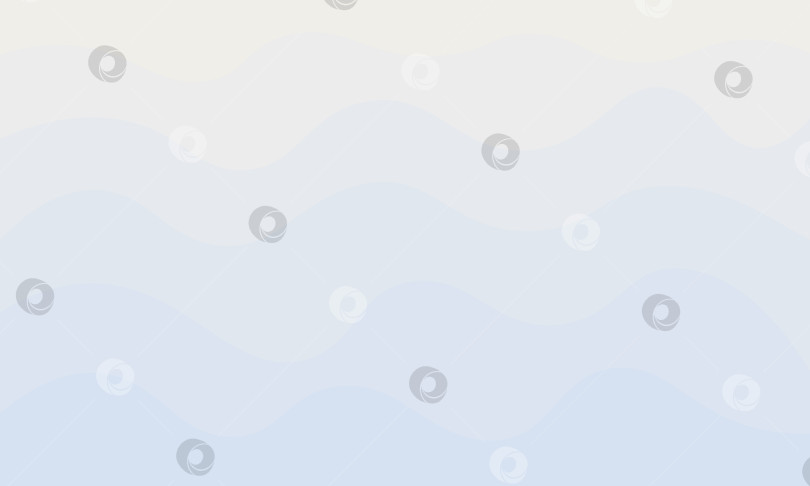 Скачать Мягкий абстрактный волновой фон в пастельно-голубых градиентных слоях фотосток Ozero