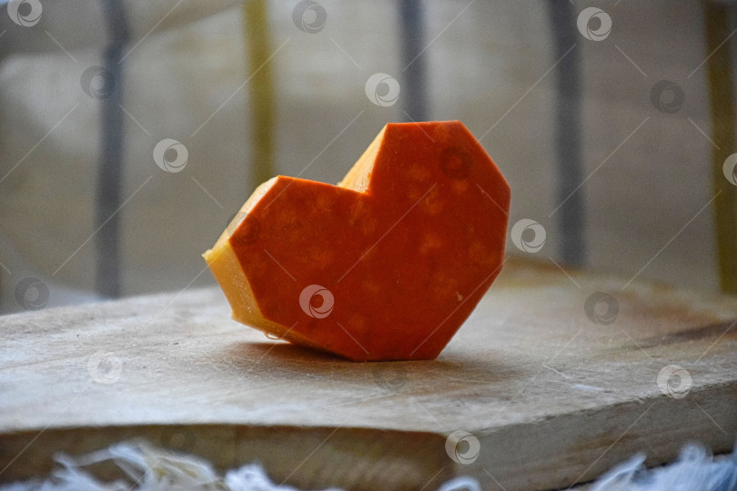 Скачать Кусочек оранжевой тыквы фотосток Ozero