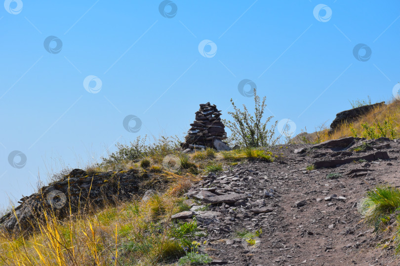 Скачать Горный пейзаж фотосток Ozero